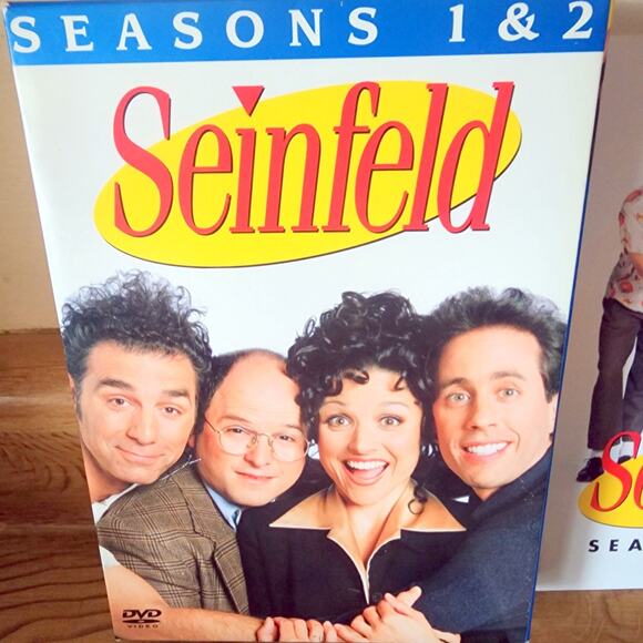 Seinfeld Seasons 1 & 2 DVD Set Volume 1-4 Complete Collection 1989-1991 - Picture 8 of 16